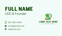 Paddle Ball Championship Business Card