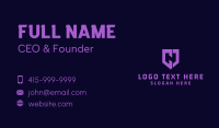 Shield CNJ Business Card Design