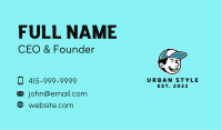 Kid Cap Character Business Card