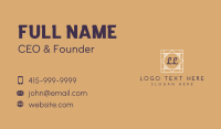 Classic Design Lettermark Business Card Design