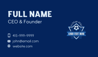 Soccer Ball Sport Business Card Design