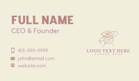 Pretty Woman Hat Business Card Design