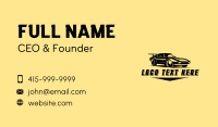 Auto Car Detailing Business Card