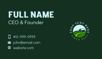 Greenhouse Lawn Field  Business Card