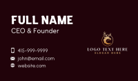 Luxury Deer Antler Business Card