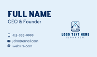 Pressure Washing Janitorial Business Card
