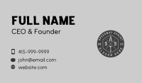 Hardware Tools Letter Business Card