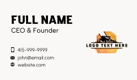 Lawn Mower Yard Equipment Business Card Design