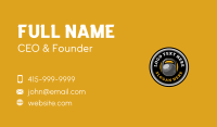 Kettlebell Gym Fitness Business Card