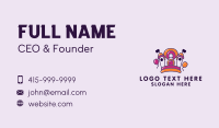 Fun Inflatable Bounce House  Business Card