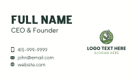 Shovel Sprout Lawn Business Card