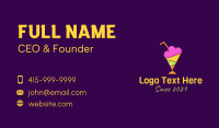 Dessert Bar Business Card example 4