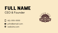 Handsaw Business Card example 1