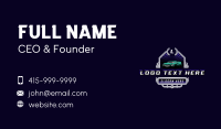 Automotive Mechanic Garage Business Card