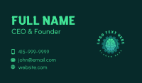 Cogwheel Brain Technology Business Card