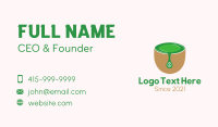 Tea Cup Drink Business Card Design