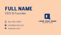 Software Development Business Card example 1