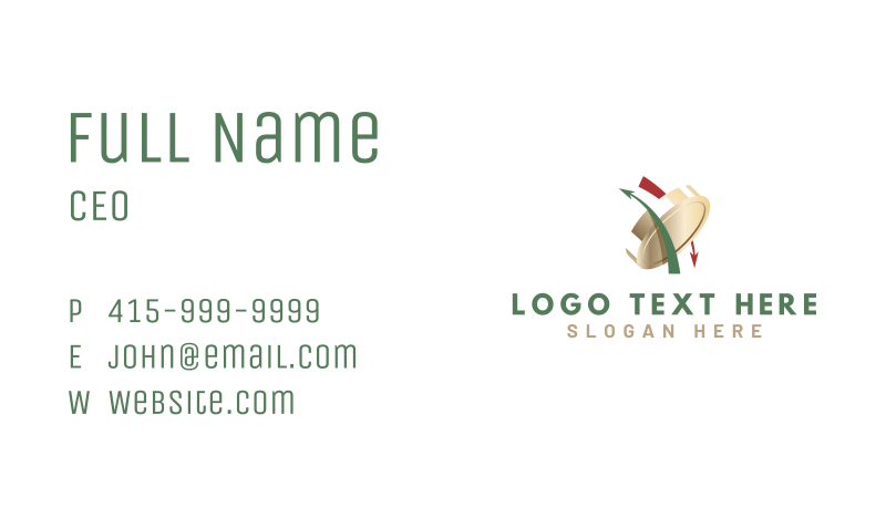 Trade Business Card example 4