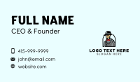 Suit Bowtie Fashion Business Card Design