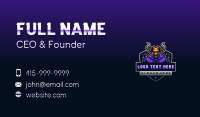 Raging Bull Gaming Business Card Design