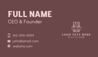 Rose Flower Boutique Business Card