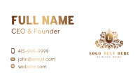 Stylish Wedding Boutique Business Card