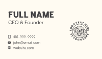 Labrador Dog Pet Business Card