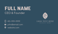 Floral Stylist Boutique Business Card