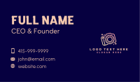 Camera Photography Gallery Business Card