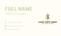 Money Business Card example 2