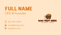 Hamburger Fast Food Business Card