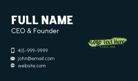 Freestyle Business Card example 4