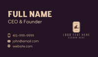 Brown Monkey Apparel Business Card Design