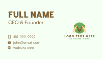 Nature Camping Letter MV Business Card Design