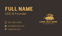 Bread Loaf Delivery Business Card Design