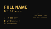 Generic Feminine Business Business Card