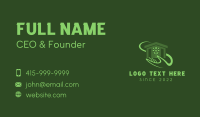 House Gardening Hand Business Card