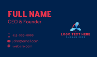 Air Propeller Fan  Business Card Design