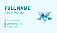 Ocean Boat Travel Business Card