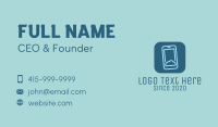 Phone Cloud Storage Business Card Design