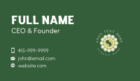 Paraguay Nanduti Flower Business Card Design