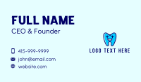 Oral Health Tooth Business Card