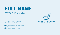 Simple Seafood Fish Business Card