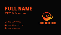 Alarm Clock Business Card example 2