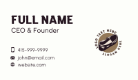 Formal Loafer Shoe Business Card Design