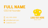 Cheese Chef Hat  Business Card Design