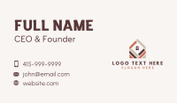 Home Tile Flooring Business Card