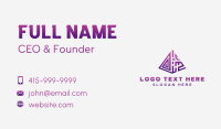 Technology Developer Agency Business Card