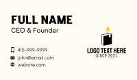 Commemoration Business Card example 1