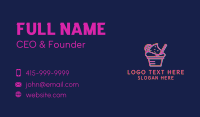 Scoop Business Card example 1